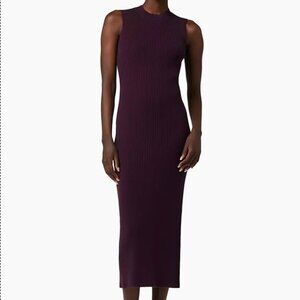 Hudson Jeans  Wool-Blend Sweater Midi-Dress Size M